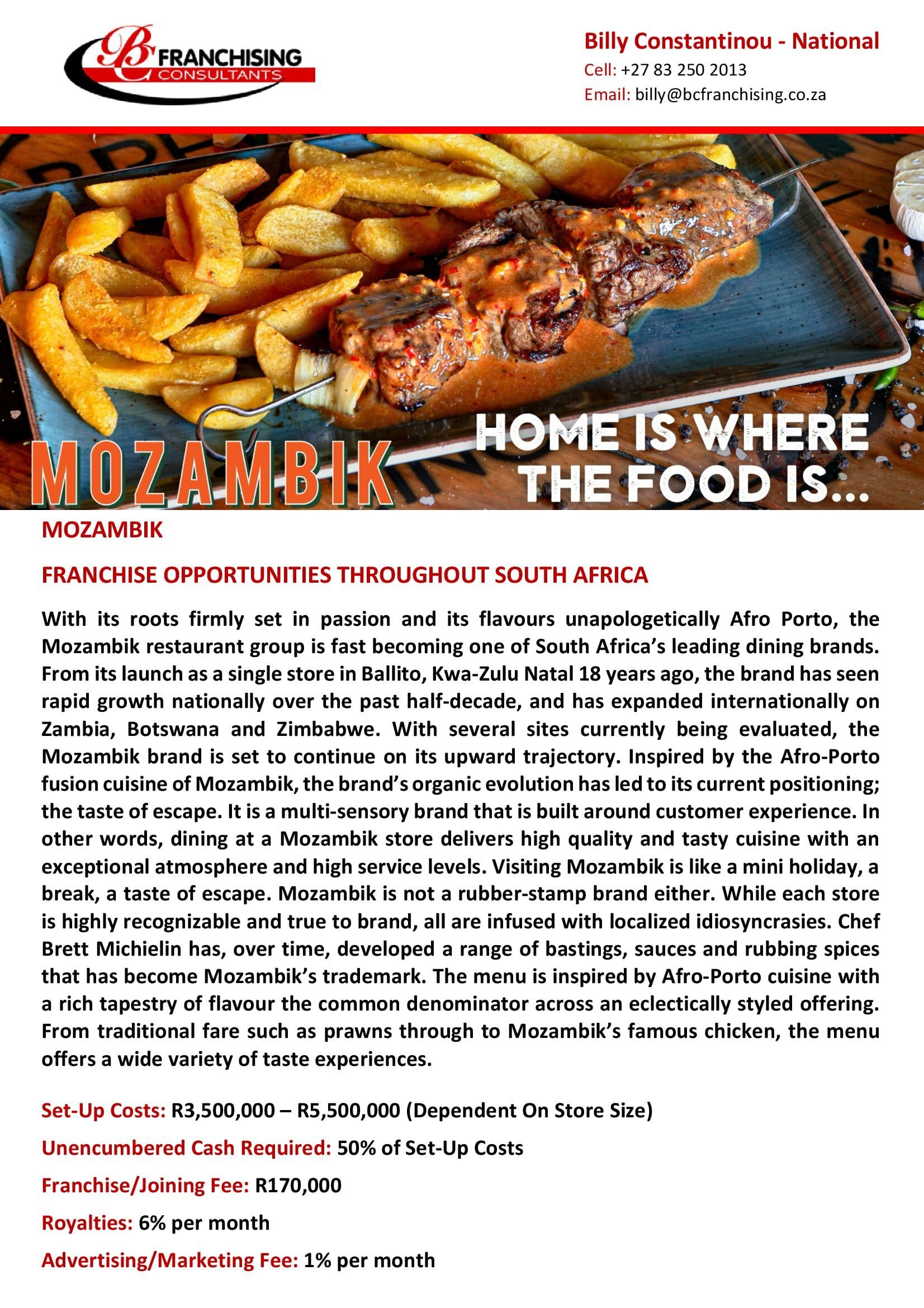 MOZAMBIK - SOCIAL MEDIA AD